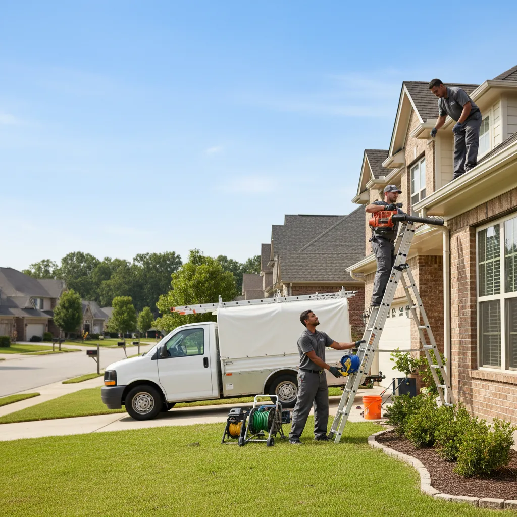 Home Gutter Service in Denton, NC near me